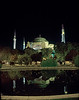 SmugMug > all-time keyword > constantinople > Haigia Sophia (St. Sofia) at night.  Built in the 500's as a Christian church, it was converted to a mosque in the 1450's after the capture of the city, and is now a museum.
